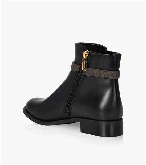 michael kors finley flat bootie|MICHAEL Michael Kors Finley Flat Leather Booties .